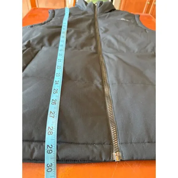 Eddie Bauer Men’s Down Puffer Vest Black Large 550 Fill Water-Repellent - Picture 5 of 8